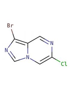 Astatech 1-BROMO-6-CHLOROIMIDAZO[1,5-A]PYRAZINE, 95.00% Purity, 0.1G